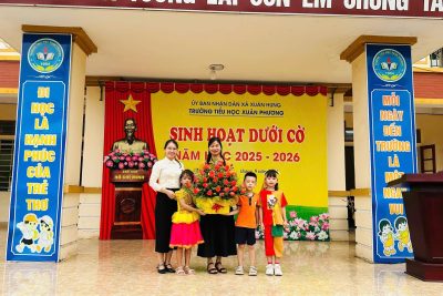 TRẢI NGHIỆM DÀNH CHO HỌC SINH 5 TUỔI TẠI TRƯỜNG TIỂU HỌC XUÂN PHƯƠNG
