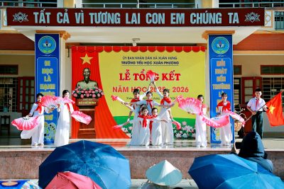 Lễ tổng kết năm học 2025 – 2026 Trường Tiểu học Xuân Phương