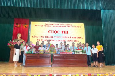TRƯỜNG TIỂU HỌC XUÂN PHƯƠNG THAM GIA CUỘC THI SÁNG TẠO THANH, THIẾU NIÊN VÀ NHI ĐỒNG XÃ XUÂN HƯNG LẦN THỨ I NĂM 2026